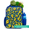 Smiley - Blauw - Geel Kinderrugzak - Blauw middel -inhoud_NL