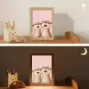Otters - Glimlach - Bruin Light Box met kabel klein -sfeer3_kind