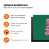 Abstract - Pink - Lijnen - Groen Inductie beschermer vinyl 3mm klein -zzzzzzz-td-ups