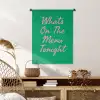Menu - Quote - Roze Wandkleed katoen klein -sfeer5