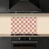 Retro - Klassiek - Roze keuken achterwand spatscherm klein 900 -sfeer1