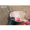 Klaprozen - Roze - Bloemen - Botanisch - Kunst Placemat vinyl groot -closeup