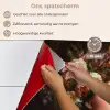 Portret - Vrouw - Bloemen keuken achterwand spatscherm klein -spatscherm_NL