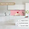 Kers - Slagroom - Roze keuken achterwand 2 middel -sfeer4_NL
