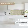 Elegant - Symbool - Goud - Grijsgroen keuken achterwand 2 middel 871 -sfeer4_DE