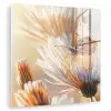 Vlinder - Bloem - Oranje plexiglas 5mm klein -zzzproduct_nieuw