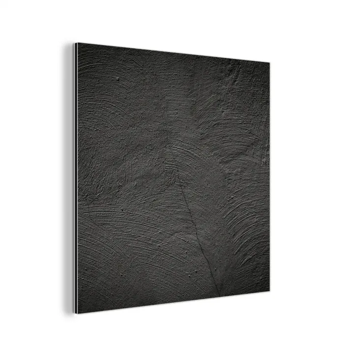Beton print - Industrieel - Zwart aluminium wit klein -3d