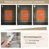 Cool - Stippen - Oranje Light Box met kabel (Tafellamp) klein -USP_dimbaarNL