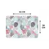 Bladeren - Jungle - Pastel - Tropisch Placemat vinyl groot -specs