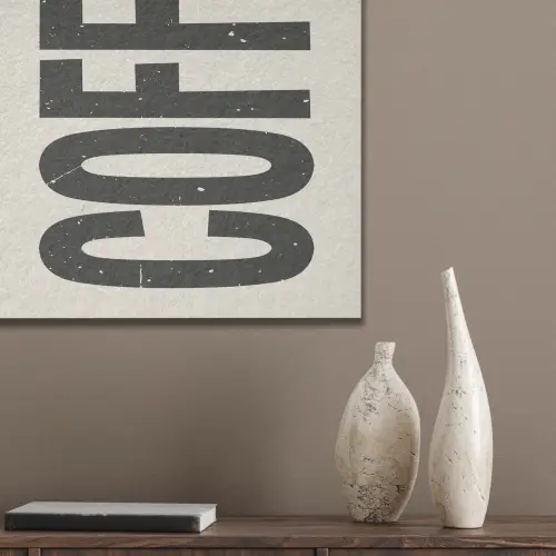 Japandi - Koffie - Decoratie - Vintage PET vilt klein -sfeer6_closeup