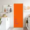 See te good - Paars - Oranje deurposter klein -sfeer5