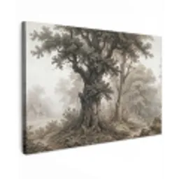 Natuur - Bos - Eik canvas 2cm klein -z3d