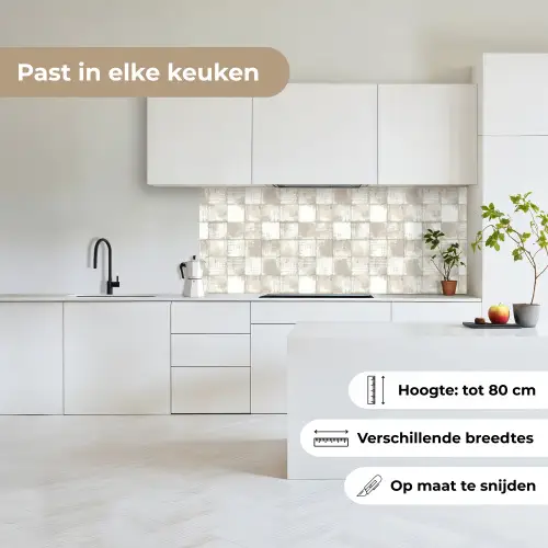 Tegel - Patroon - Verweerd keuken achterwand 2 middel 871 -sfeer4_NL