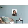 Willem van Oranje - Adriaen Thomasz - Rook Muursticker klein -plant