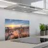 Strand - Zee - Duin - Zonsondergang - Landschap keuken achterwand spatscherm klein -3d_schuin