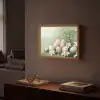 Paaseieren - Pasteltinten - Bloemen Light Box met batterij (Wandlamp) middel -sfeer1