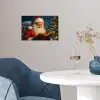 Kerstman - Kerst - Winter - Kerstboom poster papier klein -sfeer3