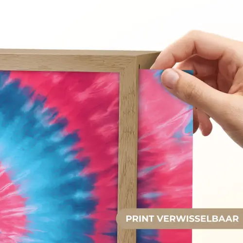 Spiraal - Roze - Draaiend Light Box met batterij (Wandlamp kind) middel -USP_websiteprintNL