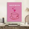 Thee - Roze - Valentijn - Tekst PET vilt klein -sfeer1
