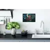 Uil - Mozaïek - Maan - Nacht Muursticker klein -keuken