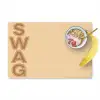 Swag - Bruin - Beige Placemat vinyl groot -zzzproduct_Kitchenyeah-website