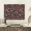 Spat - Abstract - Waterverf - Zacht PET vilt klein 837 -sfeer1