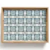 Dessin - Tegel - Blauw Dienblad Rechthoek middel 911 -z3d_shopping