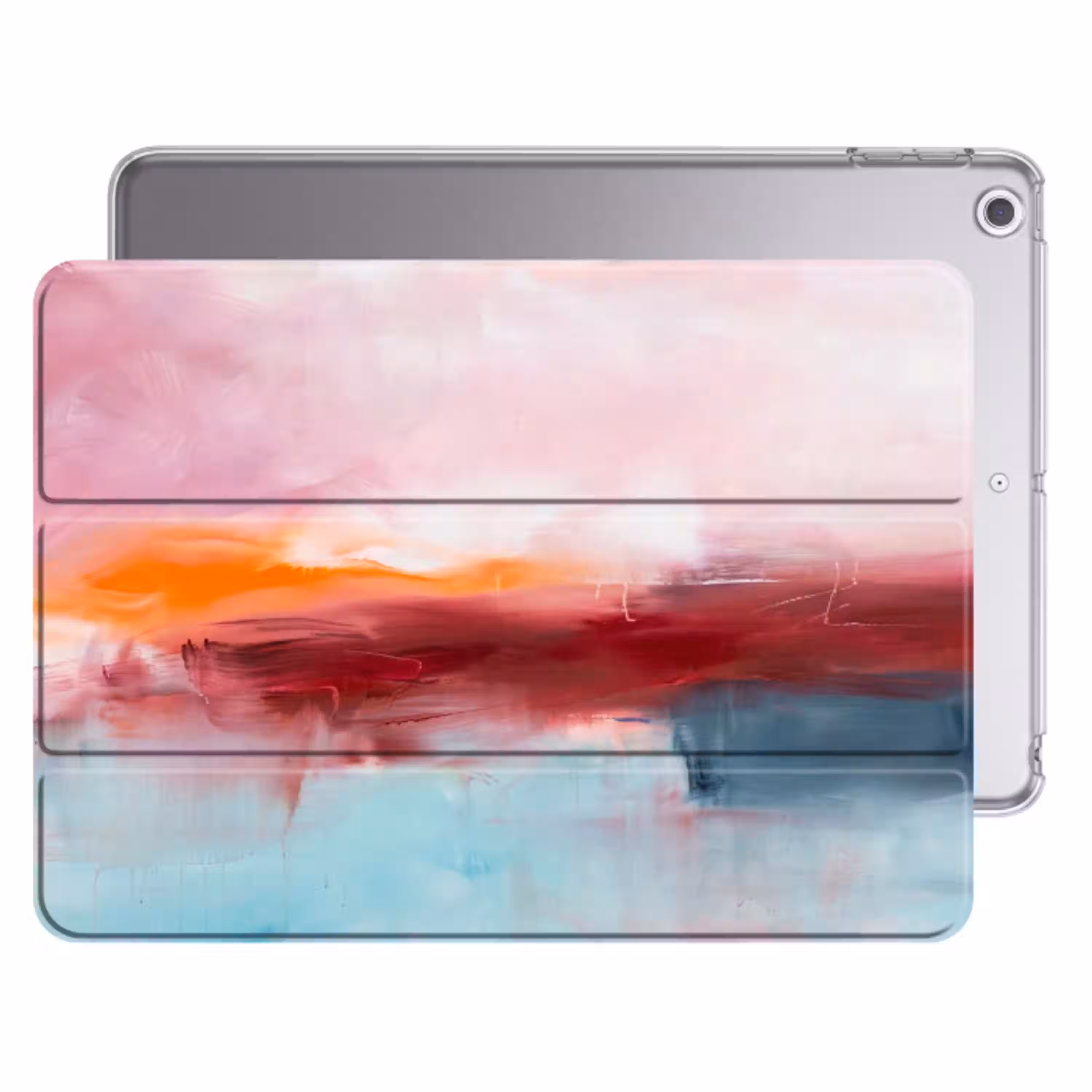 Abstract - Kleuren - Modern - Kunst - Roze Apple iPad 2017 middel -threedimensional_3d_global