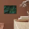 Monstera - Bladeren - Tropisch - Jungle aluminium wit klein -sfeer4