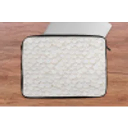 Schubben - Wit - Elegant laptophoes neopreen klein 279 -tafel