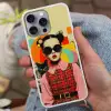 Meisje - Zonnebril - Kat - Retro Hoesje iPhone 16 Pro Max met koord klein -sfeer3