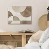 Snijdende cirkels - Overlappende vlakken PET vilt klein -sfeer3