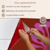 Boom - Paars - Cirkel - Vloeiend keuken achterwand spatscherm klein -spatscherm_NL