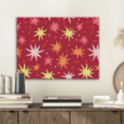Sterren - Speels - Rood PET vilt klein 837 -sfeer1