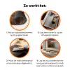 Schotse hooglander - Landschap - Dier Inductie beschermer vinyl 3mm klein -zzzzzzz-td-werking