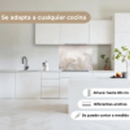 Bladeren - Beige - Botanisch - Vintage keuken achterwand 2 middel -sfeer4_ES