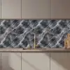 Donkergrijs - Bliksem - Marmer keuken achterwand 2 middel 871 zz_3dshopping