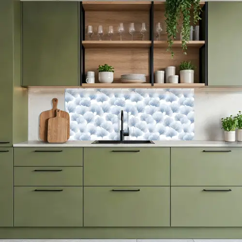 Waaier - Modern - Blauw keuken achterwand 2 middel 871 -sfeer3