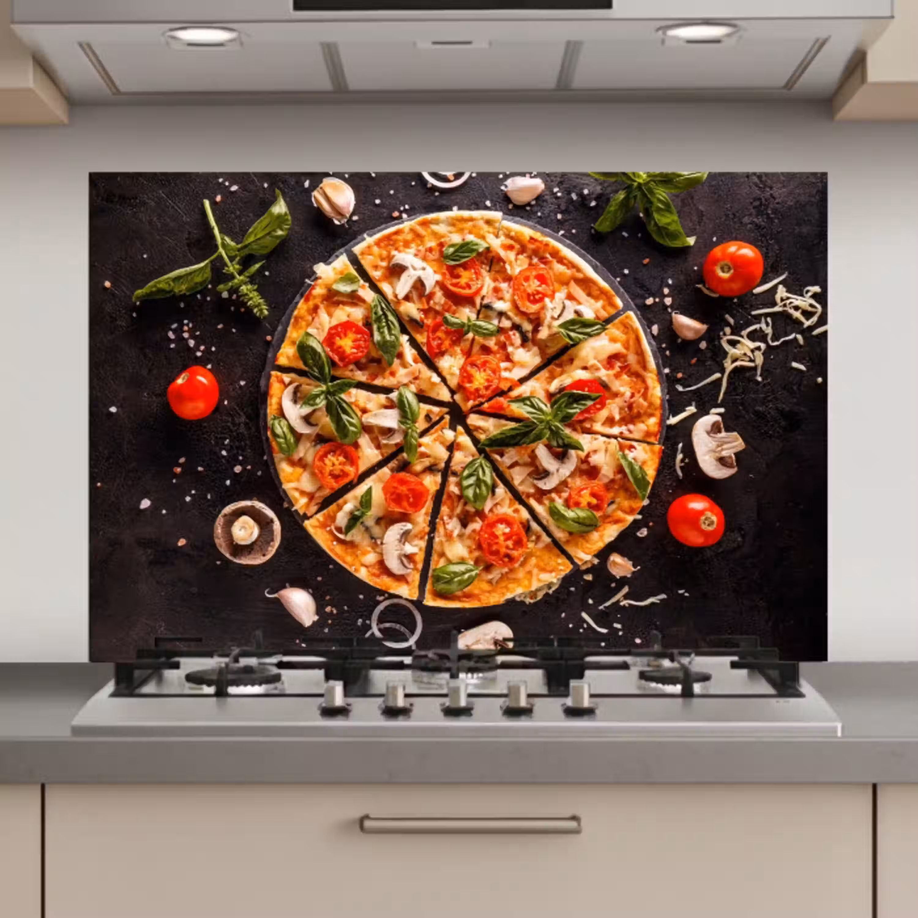 Mediterraans Feestmaal keuken achterwand spatscherm klein -3d_website