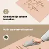 Too old for dicaprio - Roze - Groen Inductie beschemer met haakjes klein -ky-schoon-nl