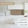 Motief - Patroon - Kleurrijk keuken achterwand 2 middel 871 -sfeer4_NL