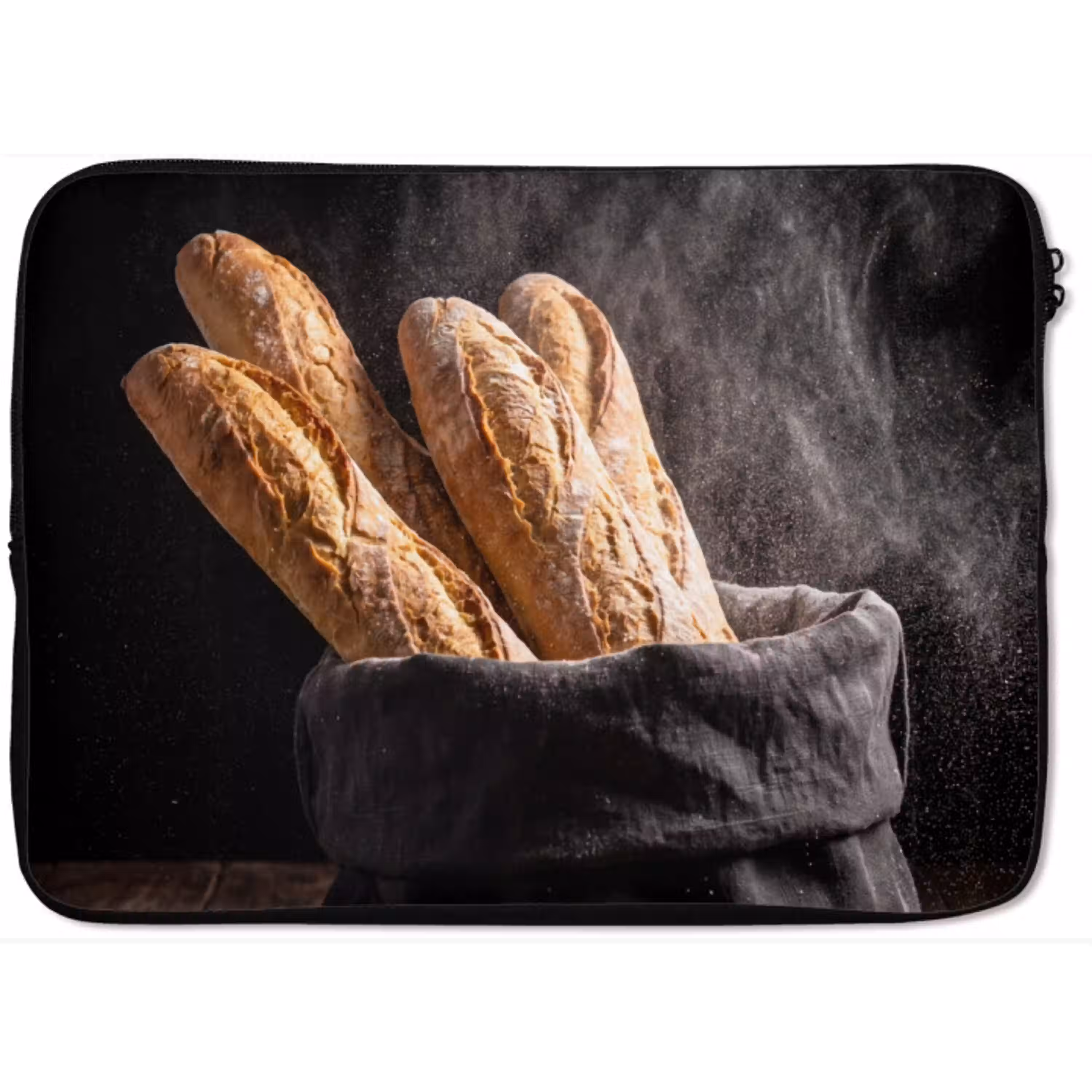 Brood - Zak - Eten laptophoes neopreen klein -zkaufland3dotto