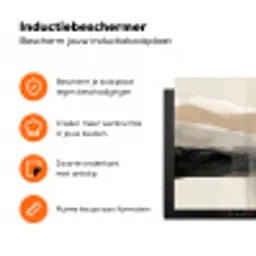 Minimalistisch - Landschap - Dimensie Inductie beschermer vinyl 3mm klein -zzzzzzz-td-ups