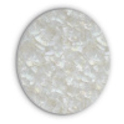 Parelmoerglans - Wit - Schelp Akoestische PET Vilt - Rond klein 838 -3d
