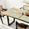Wereldkaart - Realistisch - Kaart Placemat vinyl groot -zzsfeer4_Kitchenyeah-website