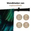 Jungle -  Palmblad - Natuur Wandkleed katoen klein -sfeer2