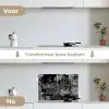 Palm - Jungle - Tropical keuken achterwand spatscherm klein -voor_na_NL