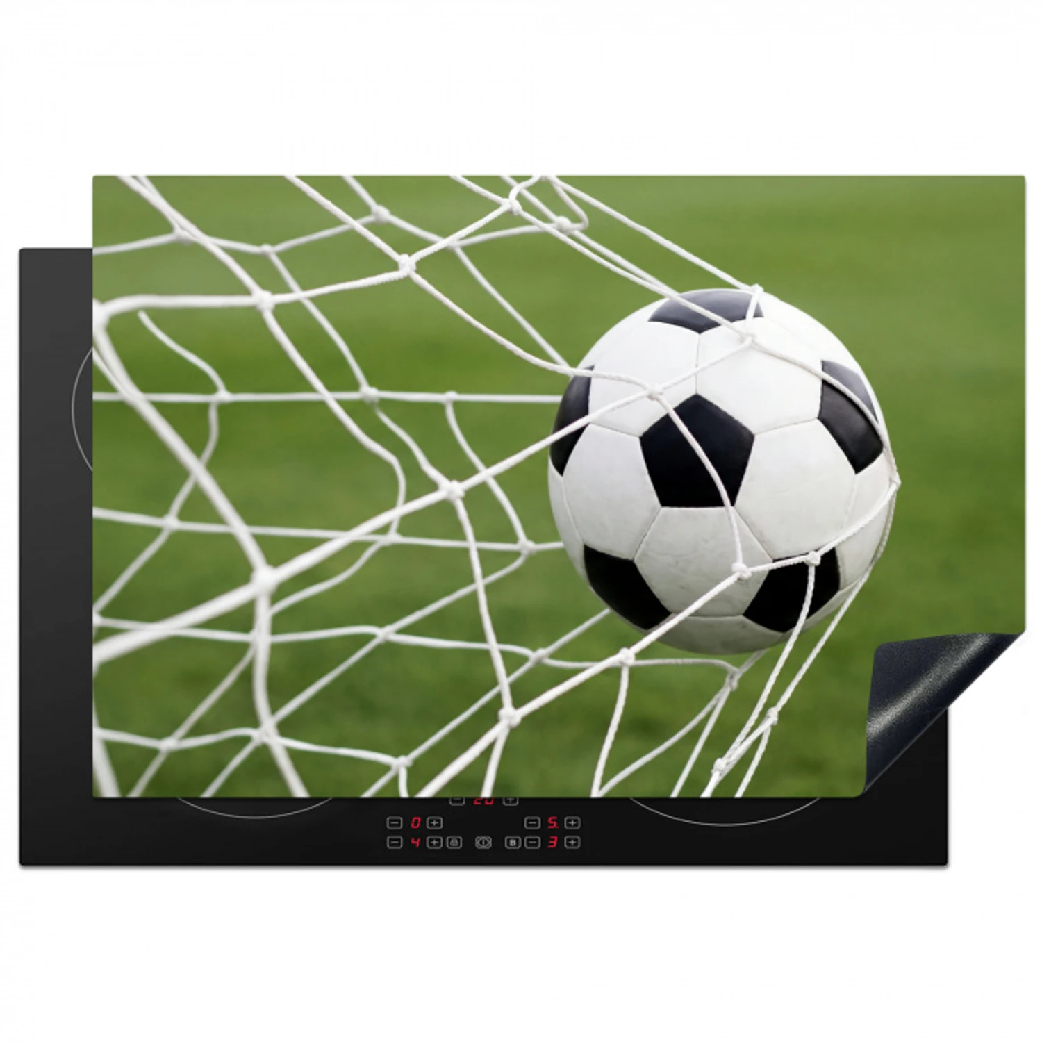 Voetbal - Goal - Net - Sport Inductie beschermer vinyl 3mm klein -3d