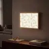 Modern - Abstract - Beige Light Box met batterij (Wandlamp) middel 907 -sfeer1