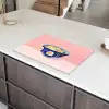Noodles - Kom - Blauw - Illustratie Inductie beschermer vinyl 3mm klein -sfeer8